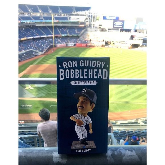 H NEW YORK YANKEES RON GUIDRY BOBBLEHEAD SGA NIB LOUISIANA LIGHTNING - Picture 4 of 8